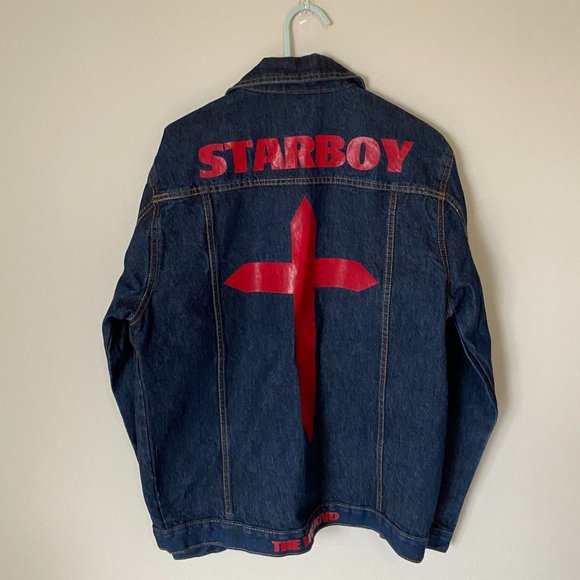 Jackets & Blazers - Starboy The Weeknd Denim Jacket